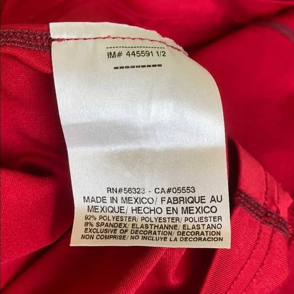 Nike Pro Dri-Fit Red - Picture 4 of 6